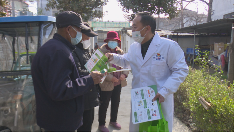 县疾控中心开展重点人群结核病防治知识宣传活动434