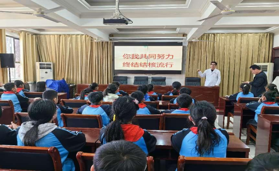 邢台市巨鹿县开展世界防治结核病日宣传进校园活动539